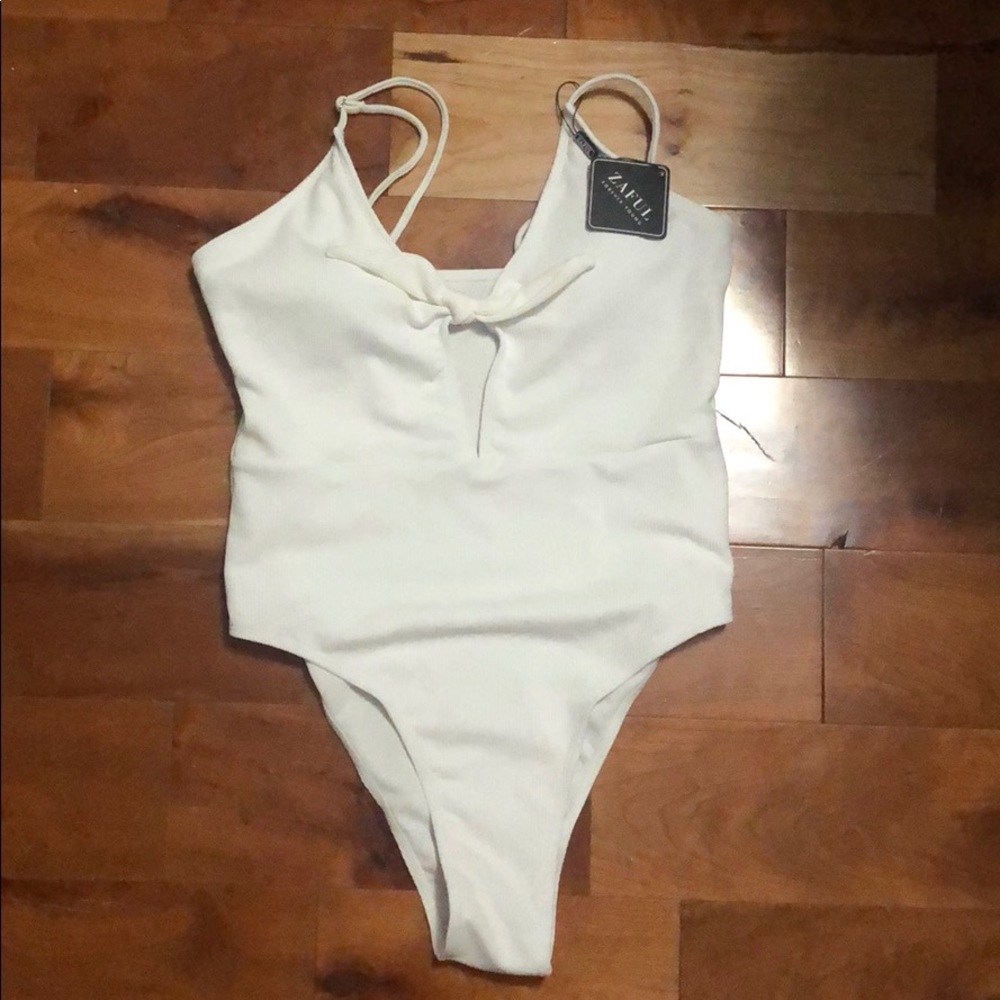 White one piece